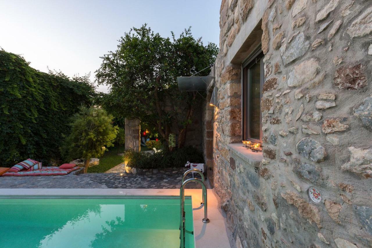 Muazzo Creta Stone House, Nature Escape With Pool, By Thinkvilla Pigí Eksteriør billede