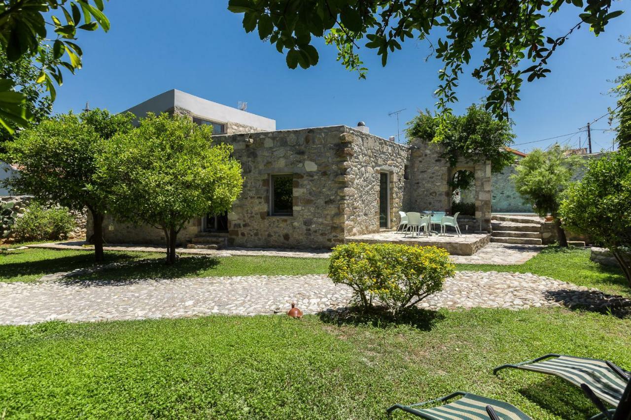 Muazzo Creta Stone House, Nature Escape With Pool, By Thinkvilla Pigí Eksteriør billede