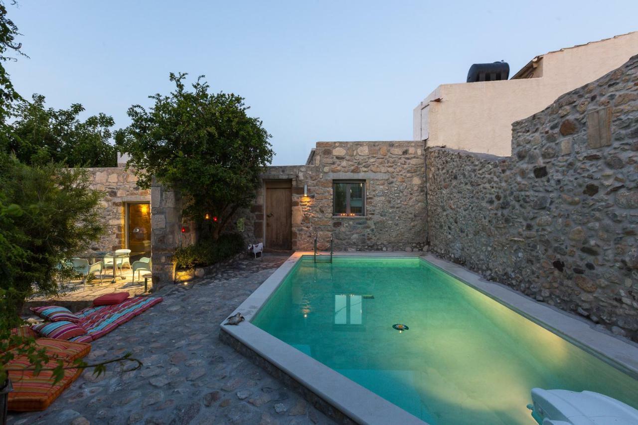 Muazzo Creta Stone House, Nature Escape With Pool, By Thinkvilla Pigí Eksteriør billede