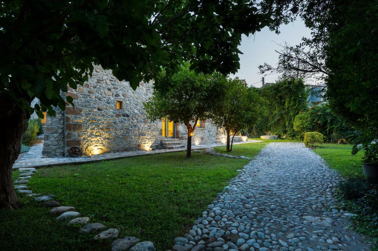 Muazzo Creta Stone House, Nature Escape With Pool, By Thinkvilla Pigí Eksteriør billede