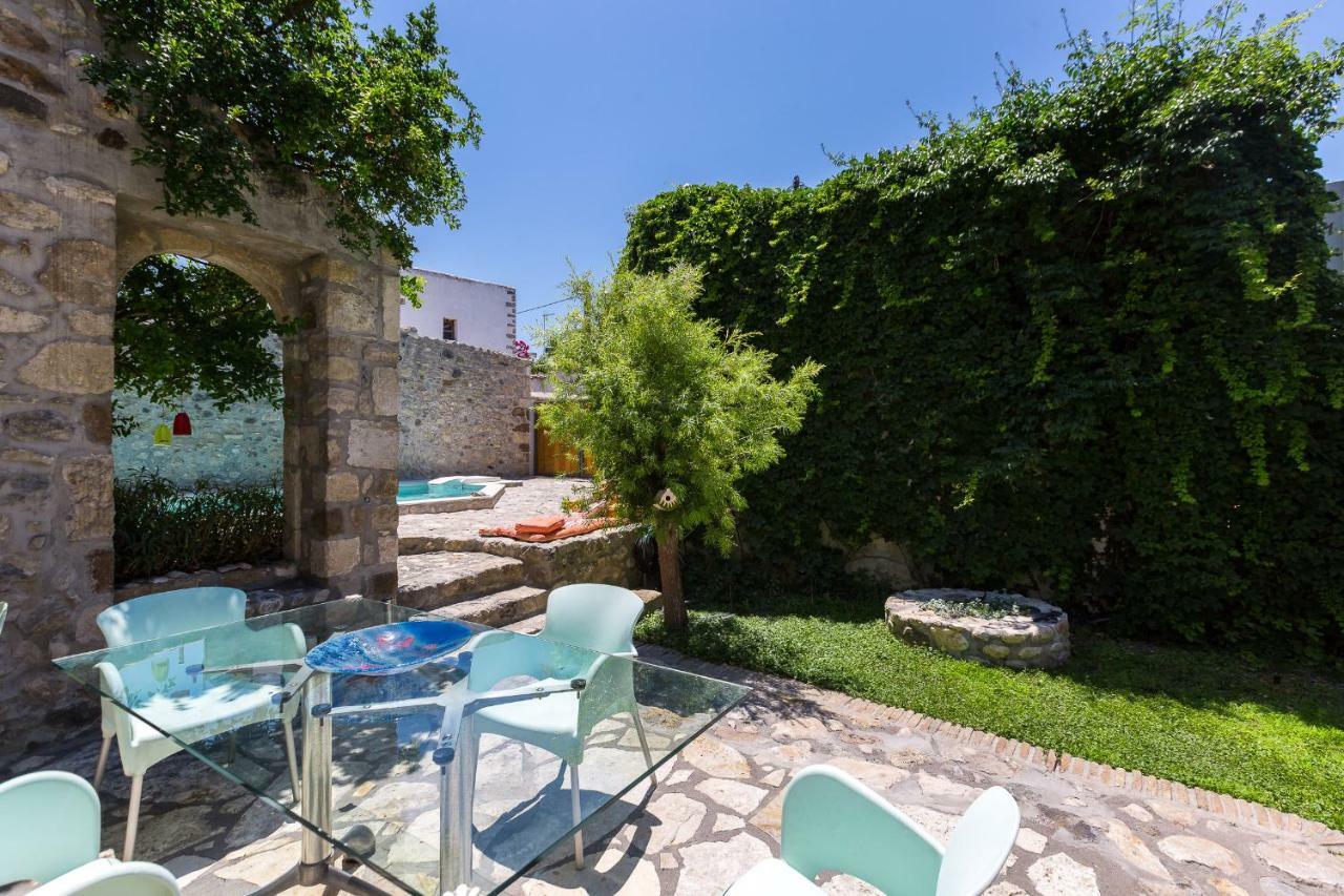 Muazzo Creta Stone House, Nature Escape With Pool, By Thinkvilla Pigí Eksteriør billede