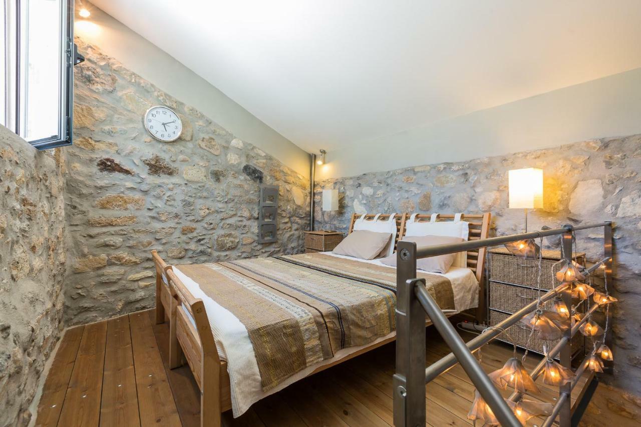Muazzo Creta Stone House, Nature Escape With Pool, By Thinkvilla Pigí Eksteriør billede